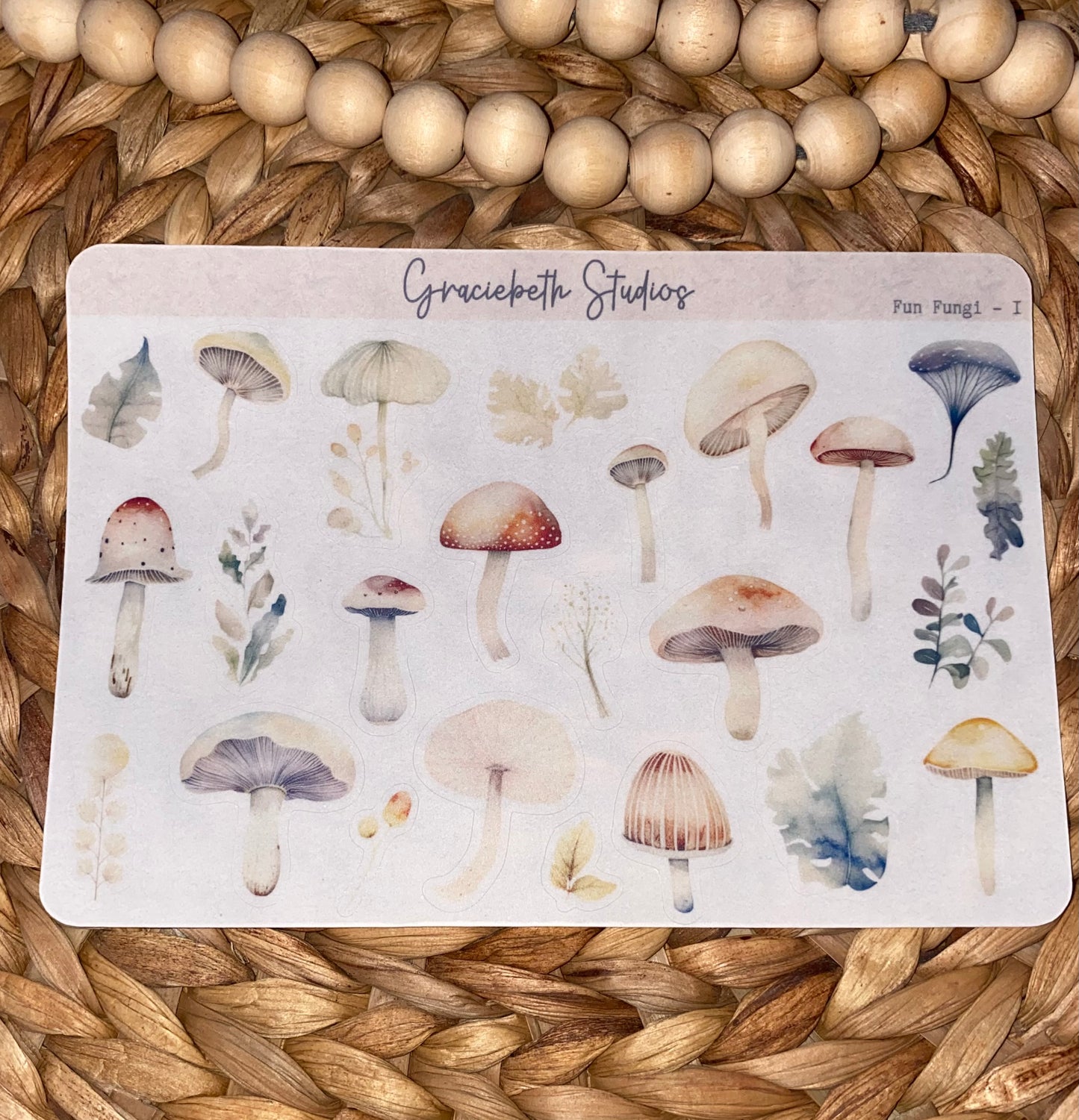 Fun Fungi Deco Stickers