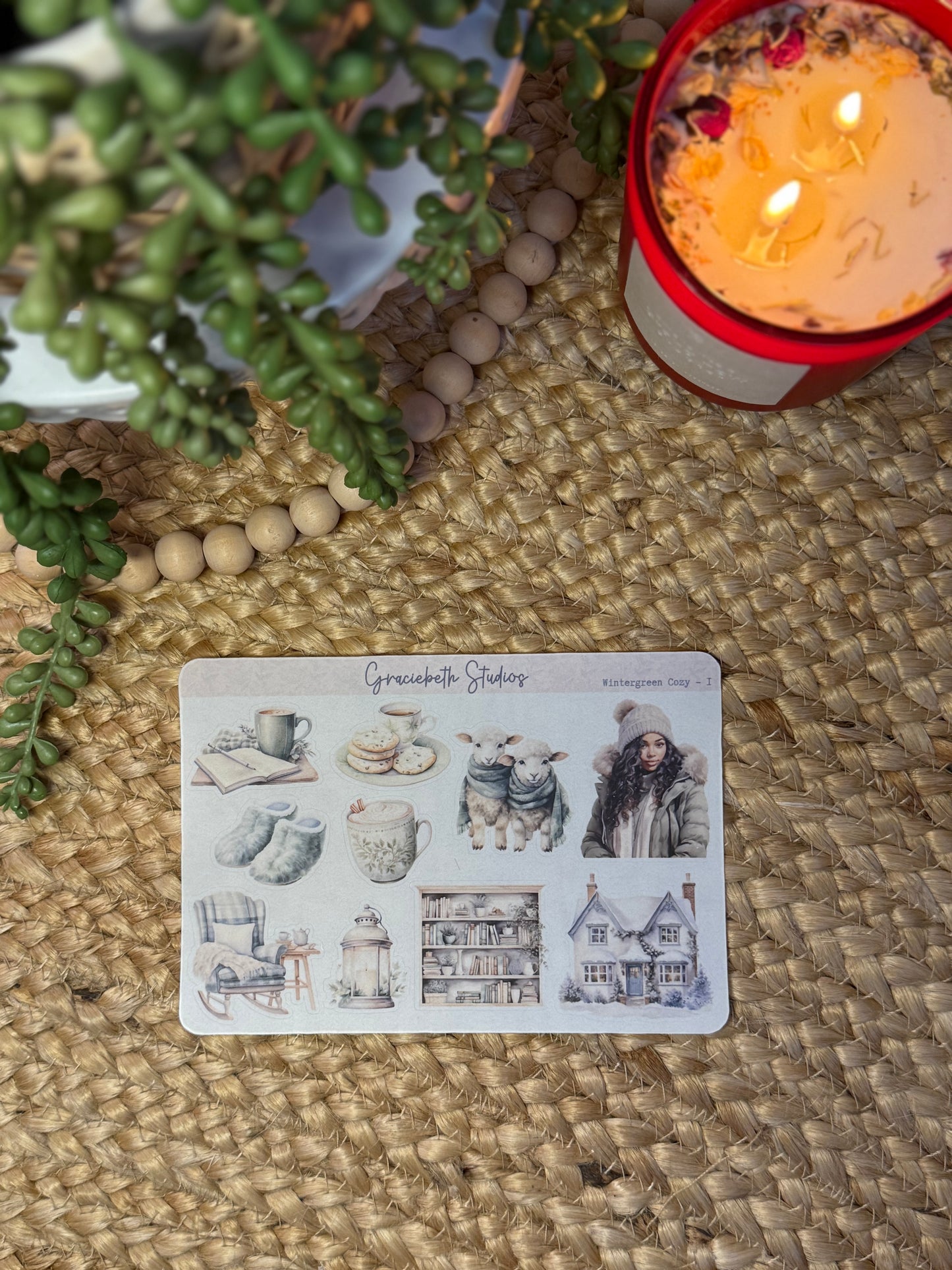 Wintergreen Cozy - Deco Stickers