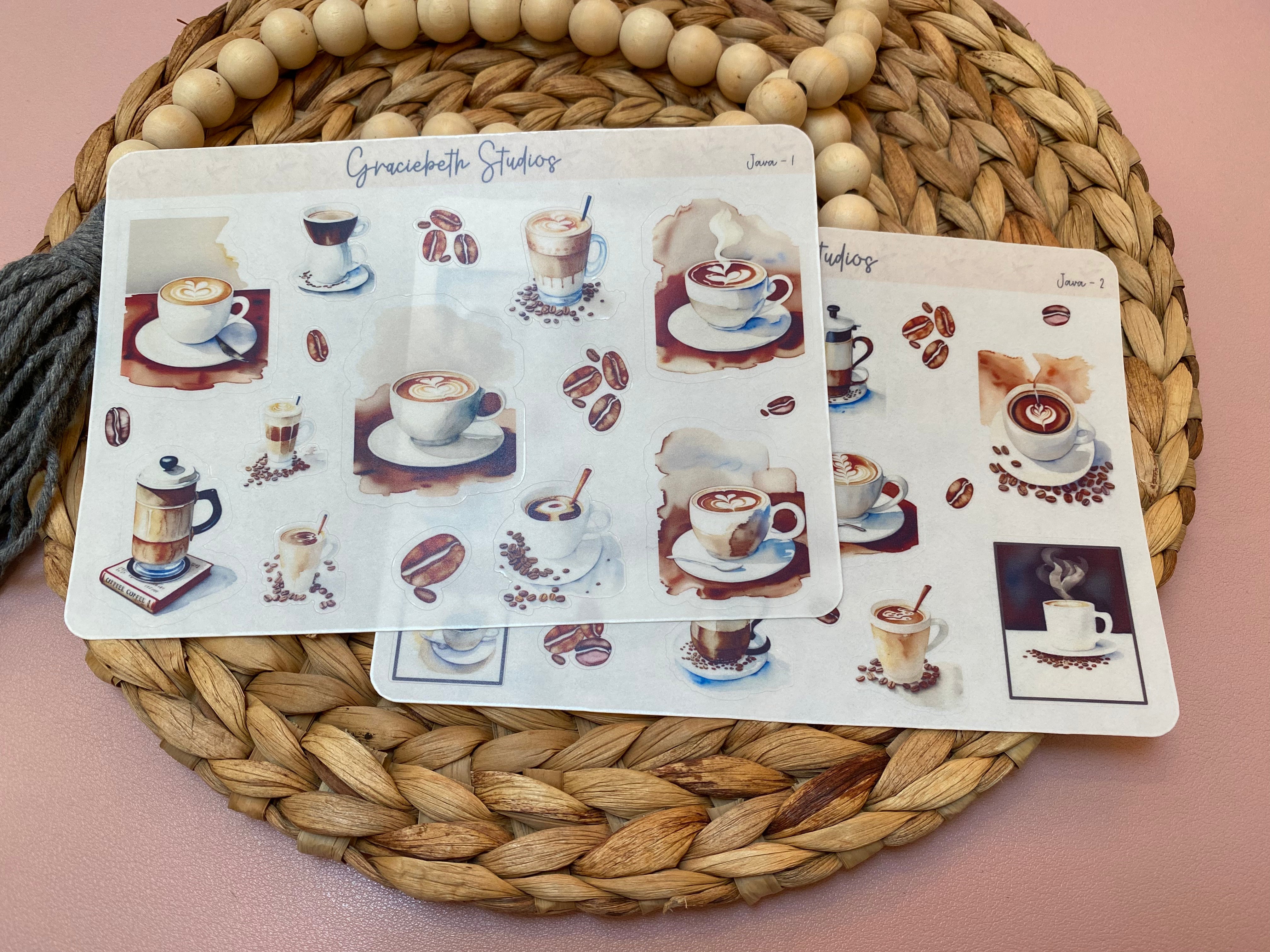 Java Deco Stickers – Graciebeth Studios