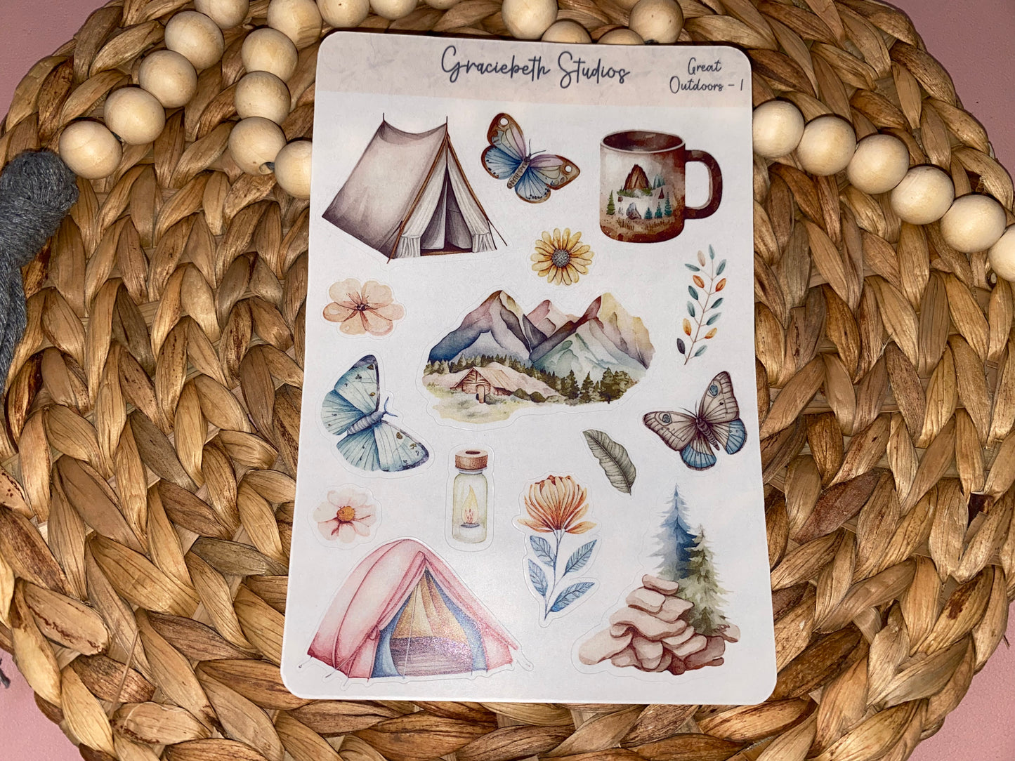 Great Outdoors Deco Stickers