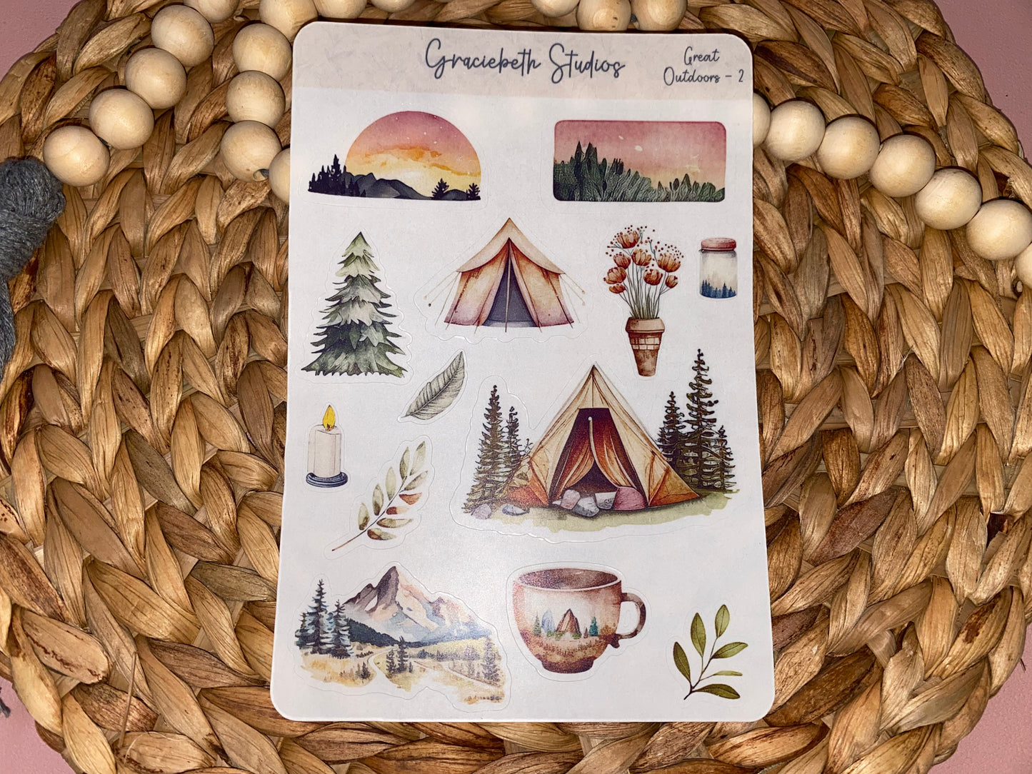 Great Outdoors Deco Stickers