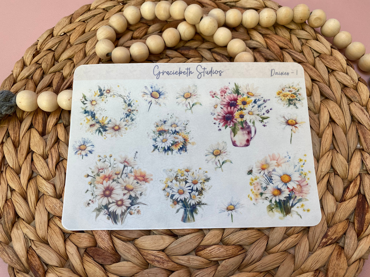 Daisies Deco Stickers