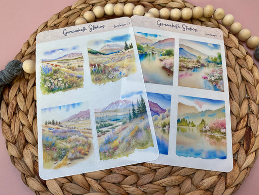 Landscapes Deco Stickers