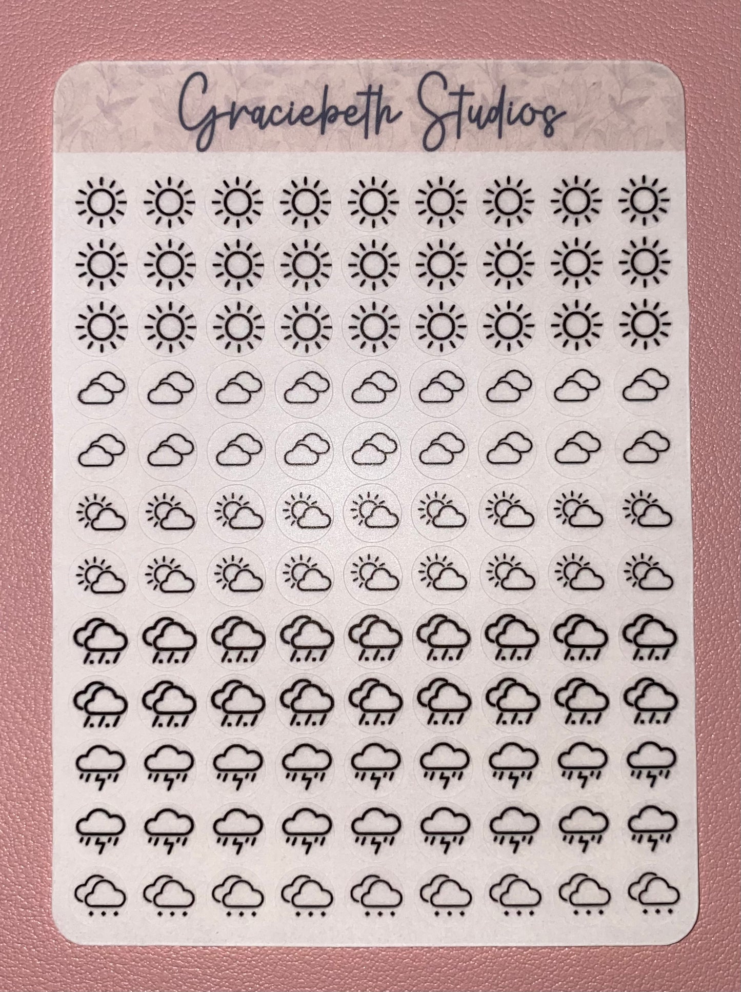 Small Weather Icons