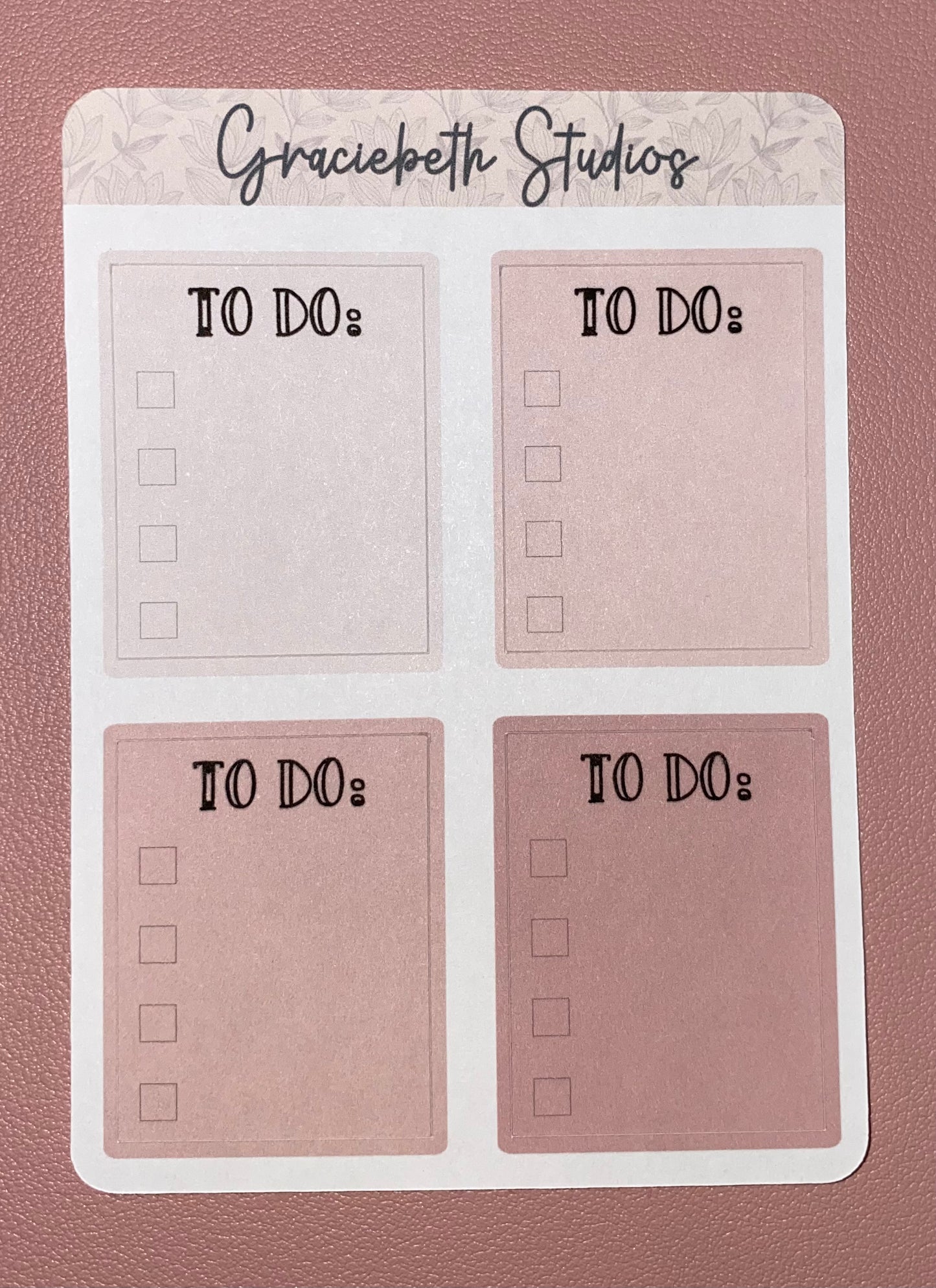 Large Checklist Boxes - Hobonichi Cousin