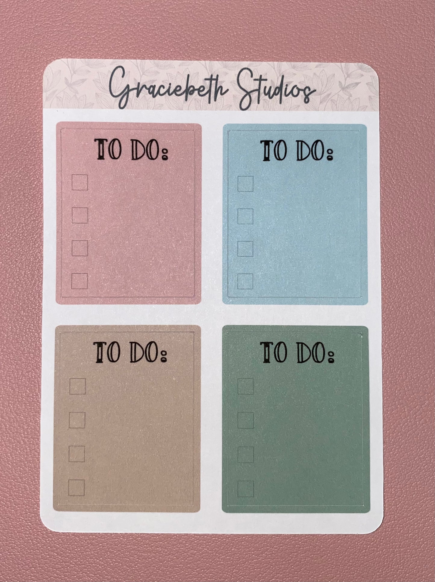 Large Checklist Boxes - Hobonichi Cousin