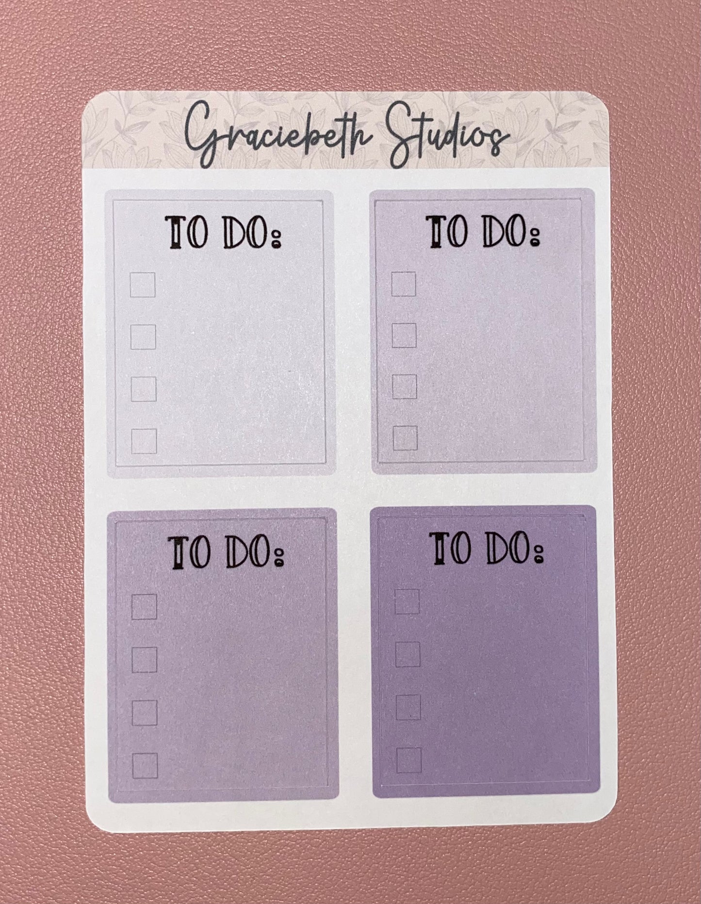 Large Checklist Boxes - Hobonichi Cousin