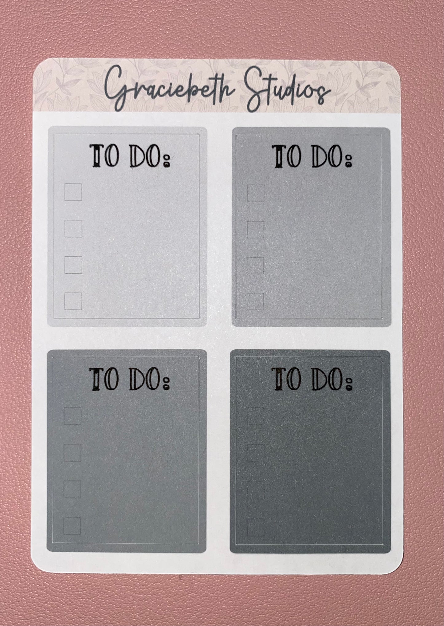 Large Checklist Boxes - Hobonichi Cousin