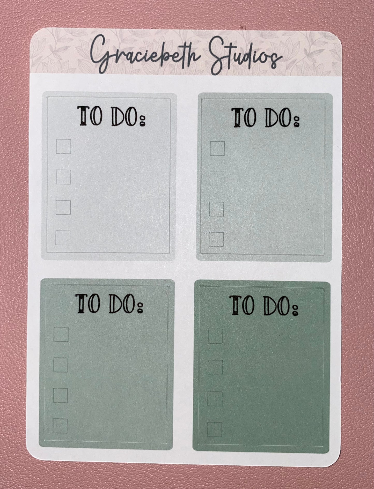 Large Checklist Boxes - Hobonichi Cousin